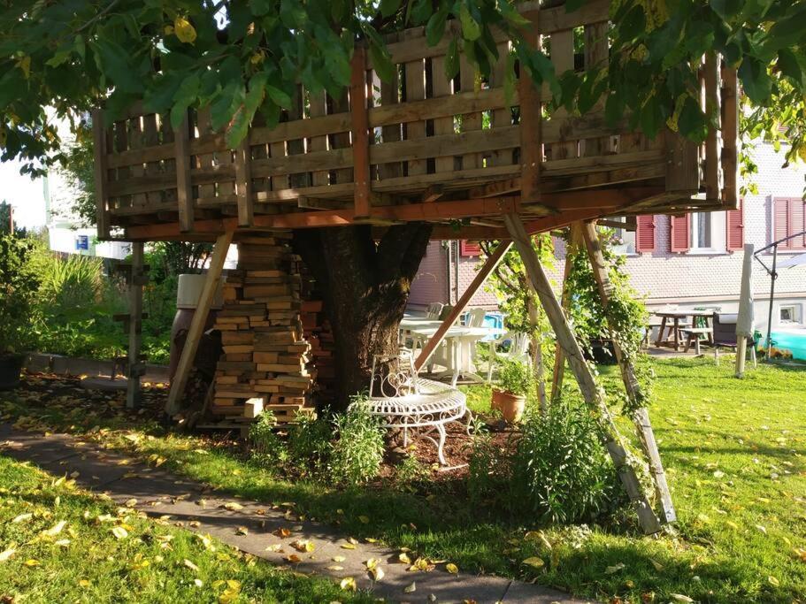 Bijou 1 Huebsche 1 Zimmer Wohnung Herisau Exteriér fotografie